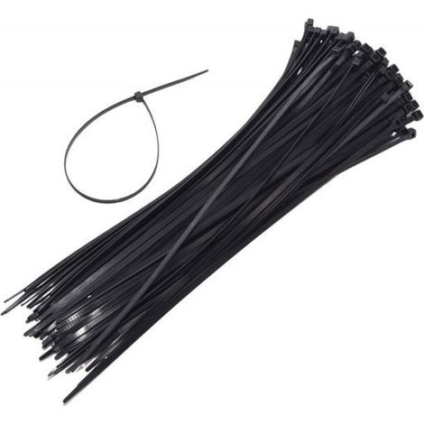 AWTOOLS OPASKA PLASTIK CZARNA 2,5x200/100szt. (1/2)