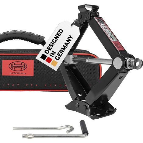 HEYNER OEM Wagenheber 1200 kg (Made in EU) passend für BMW 2er, X1 / Mini Cooper Clubman/Countryman F54 F60 (2017-2022), BMW 2er F45 F46, X1 F48, X2 F39 (2014-)