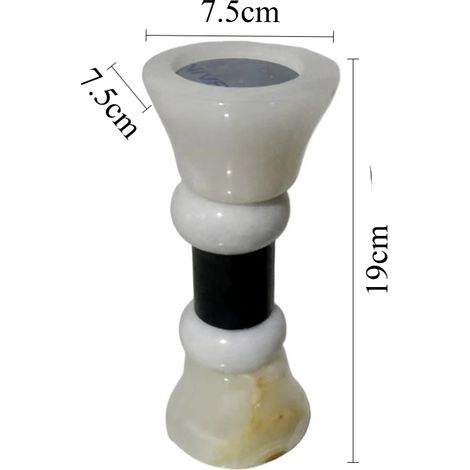 (Petit format 19 cm) Élégant chandelier pour la décoration du salon/de la chambre (1/3)