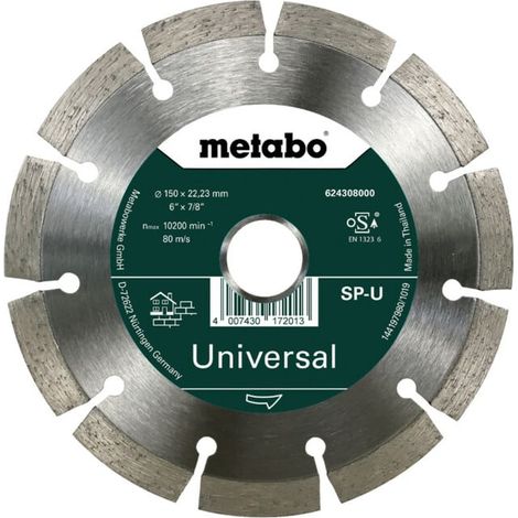 DISQUE DIAMANT SEGMENTÉ POUR BÉTON 15022,23MM - ME 624308000 (1/2)