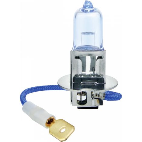 Ampoule halogène H3 12V 55W LumiTec Super White +120% amio-02136 (1/2)