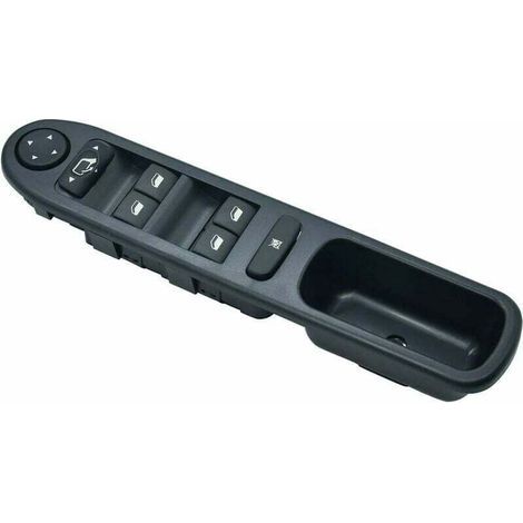 – Interrupteur électrique pour fenêtre côté conducteur – Compatible Peugeot 307 CC 3B – Matériau ABS – Installation simple (1/5)