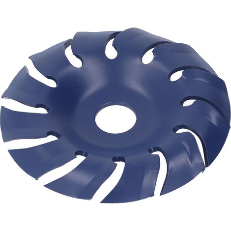 0,9 Zoll (23 mm) dunkelblaue Manganstahl-Schleifscheibe für Holzbearbeitung, Schleifen, Schneiden und Gravieren, Schleifmaschinenzubehör (1/5)