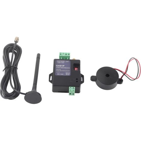 Alarme de panne de courant GSM – Envoi d'alertes SMS à 6 téléphones – Compatible avec capteurs divers – Installation facile
