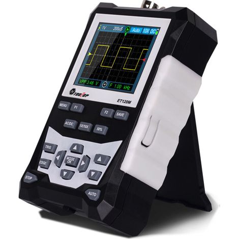1 oscilloscope numérique, 120 MHz, sortie onde carrée 1 MHz, pour réparation automobile et diagnostics électroniques