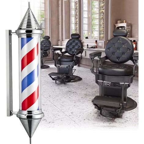 Lampada a LED da soffitto a colonna per barbiere, insegna pubblicitaria per salone di bellezza, 103 cm (1/2)