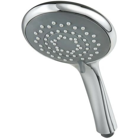 Triton 8000 Series Universal Large Five Spray Shower Head Chrome Anti Scale (1/5)