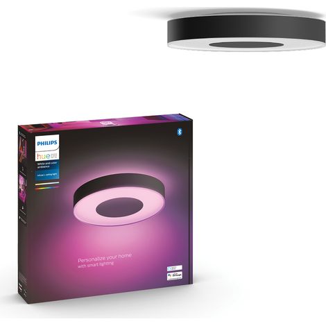 Philips Hue Infuse Große Deckenlampe Schwarz LED Bluetooth (1/5)