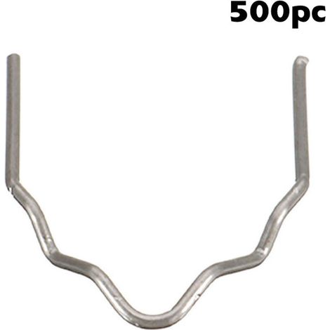 Machine à souder le plastique pour pare-chocs de voiture, 500 pièces, soudeurs à fil, goujons, apparence, réparation, Standard, vagues pré-découpées, agrafe