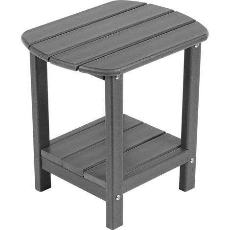 Table De Jardin, 40x40x30cm Table Exterieur, Petite Table Basse, Table Balcon Dessus À Lattes pour Balcon, Jardin, Terrasse (1/5)