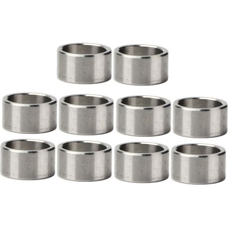 Distanzscheibe, 15 mm Außendurchmesser, 12 mm Innendurchmesser, Edelstahl, 10er-Packung, Hardware-Zubehörset 3515-0015-0080 (1/5)