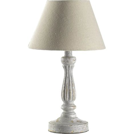 [NEUWERTIG] B-Ware Euluna Tischleuchte Raffy Tischlampe Tischlicht Lampe Leuchte Gealtertes Holz