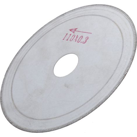 10 lames de scie diamantées ultra-minces, adaptées au verre cristal (110200,3 mm) (1/5)