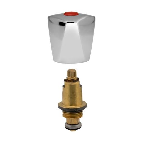 Support de robinet de remplacement Sanicap 19 mm, montage visible (1/2)