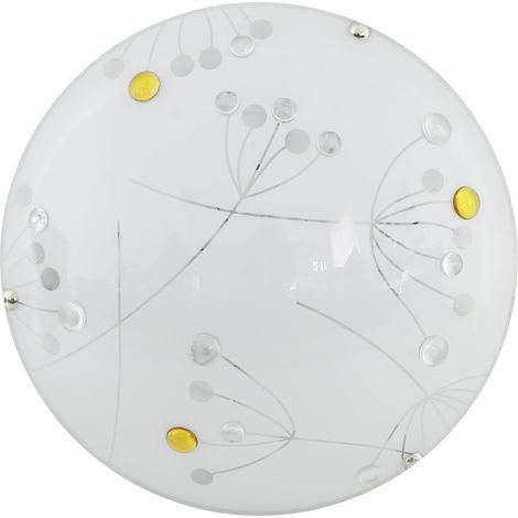 Plafoniera Candellux Floral 30cm LED 10W bianca 3000K (1/2)