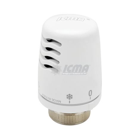 Testa Termostatica Con Sensore Liquido Bianca Icma M28X1,5 (1/5)