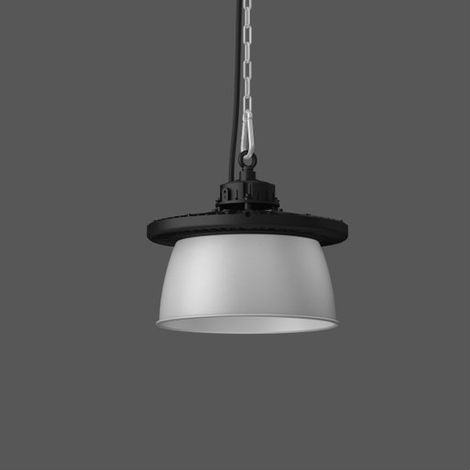 [GEBRAUCHT] Rzb Industrial Hall Midi Dali 97 W Reflektor Alu Deckenlampe Deckenleuchte Lampe B-Ware