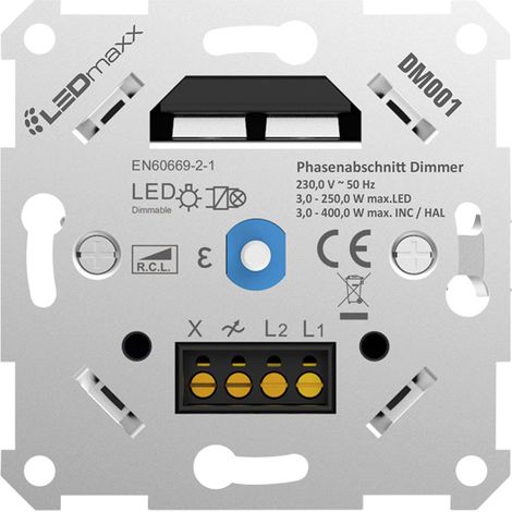 LEDmaxx DM001 Universal-Dimmer Weiß (1/3)