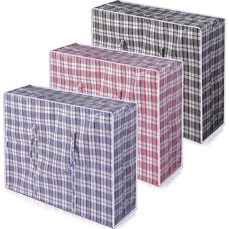 Sac De Rangement - Imperméable - 60 X 40 X 30 Cm - Pour Vêtements Jouets Couvertures Chaussures - Lot De 3 (1/5)