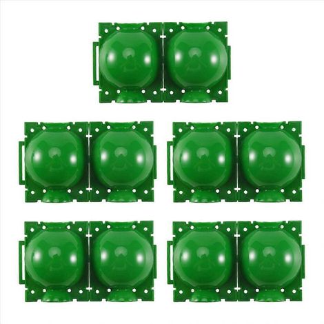 5 pièces de dispositif de propagation et d'enracinement de plantes (S, vert) (1/5)