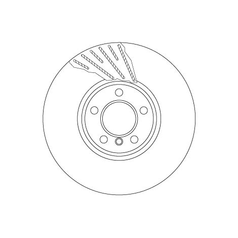 Disque de frein TRW DF6612S BMW 34 11 6 785 670 34 11 6 898 730 6 785 670