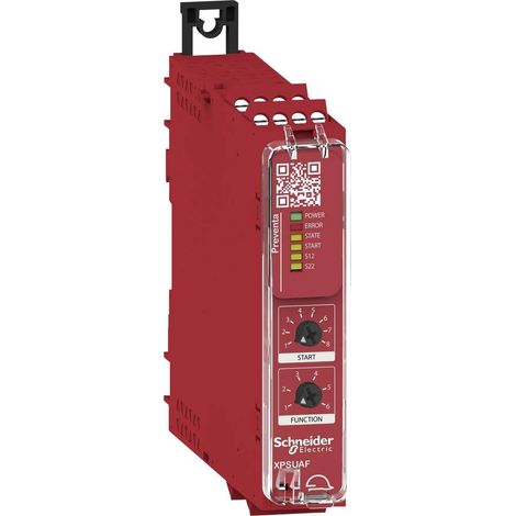 Relais de sécurité XPSUAF13AP Schneider Electric Tension de fonctionnement: 24 V DC/AC 3 NO (T) (l x