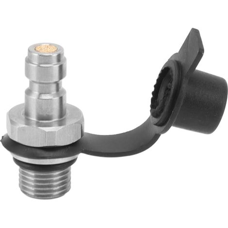 Raccord de gonflage CO2 M10x1 mâle vers acier inoxydable, pièces pour bouteille de soda avec joint (1/5)