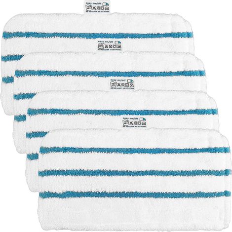 4 Lingettes pour Black et Decker Balais Vapeur FSMP20 Steam Mop pour Black Decker FSM1630, FSM1616, FSMH13E5, FSM1321, FSM1605 (1/4)