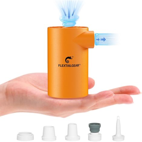Evo Pump, Pompe électrique Portable 4500Pa, Pompe pour Matelas pneumatique 250L/min, Batterie 3800mAh, gonflage et dégonflage pour lit pneumatique (1/5)