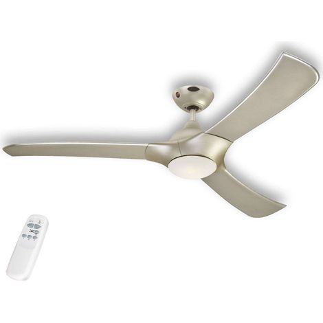 Ventilateur de plafond Techno 132 cm avec éclairage LED (1/4)