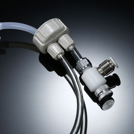 BelleRise - Générateur CO2 – D201 Standard – Sans montage, sécurité triple – pour aquarium planté – 160 cm (1/5)