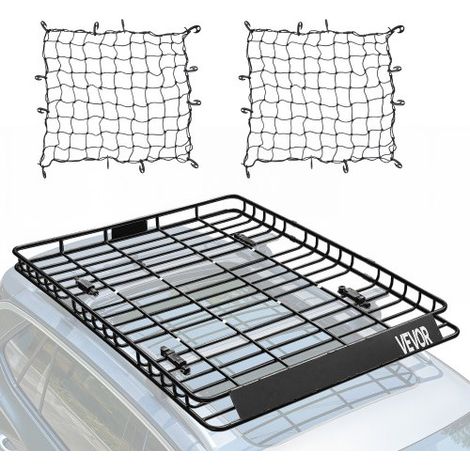 Porte-bagage pour voiture - 1630 x 1270 x 105 mm panier de toit (1/5)