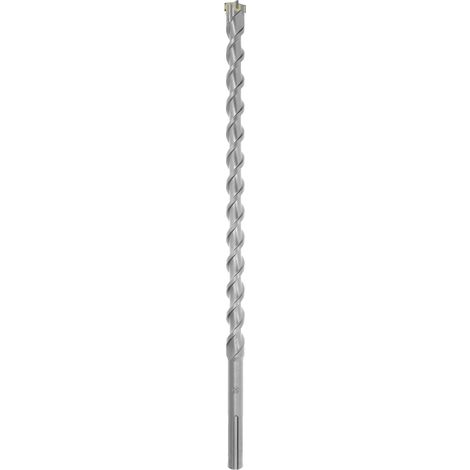 kwb SDS Max Hammerbohrer, Ø 25 x 540 mm (Schlagfeste Hartmetallplatte, Hochwertiger Werkzeugstahl, Gefräste Zweifach-Spirale, Beton, Mauerwerk, SDS Max)
