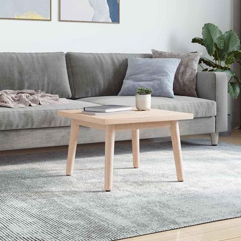 Maison Exclusive - Piano Tavolo 60x60x2,5 cm in Legno Massello di Pino Quadrato
