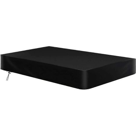 Housse de billard avec cordon de serrage, imperméable, pour table de billard/snooker de 2,13 m (7 pieds). (1/5)
