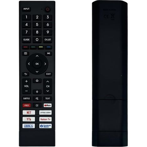 Télécommande infrarouge ERF3B80H pour HISENSE 40A4BG.43A6BG.43A7100F.43A7GQ.50A6BG.50A7100F.50A76GQ.50A7GQ.50E76GQ.55A66G.55A76GQ.55A76GQ..55A76GQ..55A76GQ..55A76GQ..55A76GQ..55A76GQ..55A76GQ (1/5)