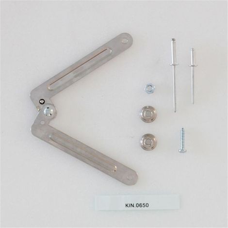 Bras de support GT LINE pour valises TURTLE 350 et ROCK TURTLE, vis KIN.0650 incluse