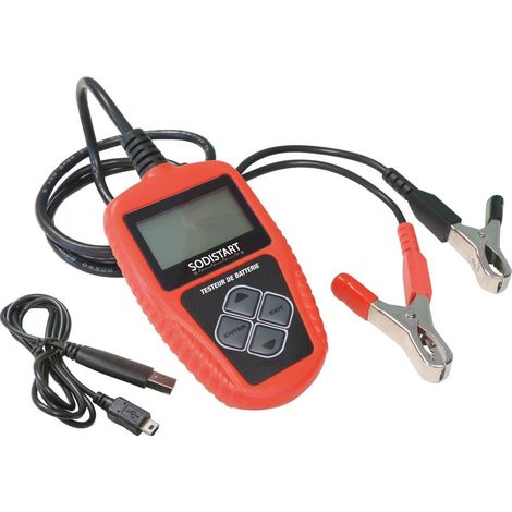 SODISTART - Testeur de batterie digital 12V - 04033 - Ce produit de marque TOPCAR est neuf. (1/3)