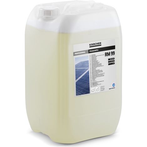 KARCHER Detergent pour Panneaux Solaires PressurePro RM 99 62957990, Bidon de 20 L, pH 9, pour Photovoltaique, Biodegradable