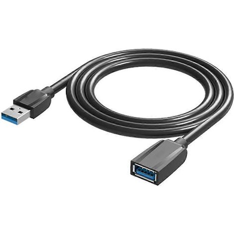Câble d'extension mâle-femelle USB 3.0, cordon de données, longueur 0,5/1/1,5/2/3 m - 0,5 m (1/5)