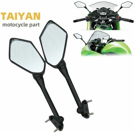 Rétroviseur moto Kawasaki Ninja 650R ER6F ER-6F 400R NINJA 1000 Z1000SX (1/5)