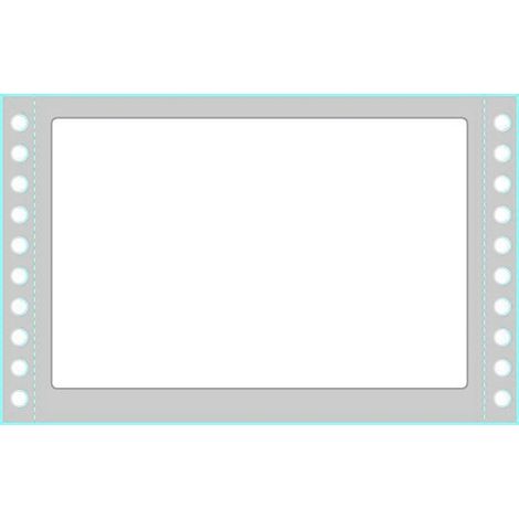 Tico TAB1-1499 etiqueta autoadhesiva Rectángulo Permanente Blanco 1500 pieza(s)
