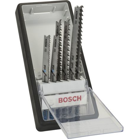 Coffret de lames pour scie sauteuse 6 pièces Tige en T (1/2)