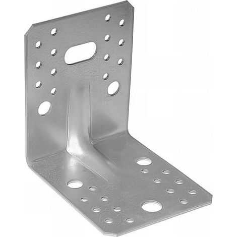 Équerre renforcée galvanisée - 105 x 105 x 90 x 2,0 mm (1/2)