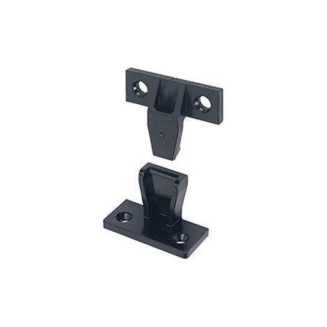 GIUNZIONE PER PANNELLI IN PLASTICA NERA