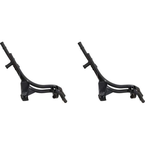 Dos mangueras de refrigerante para automóviles, aptas para el Beetle CC 1K0 121, que se conectan al depósito de refrigerante. (1/4)