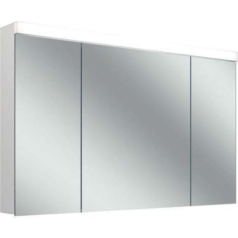 LOW plus 15 LED armoire de toilette, 3 portes 30/60/30cm, (1/4)