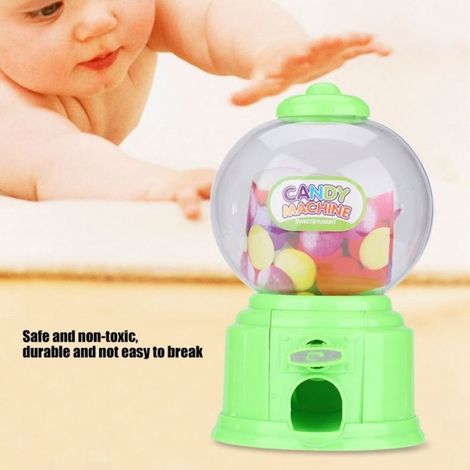 Machine à bonbons - - Portable - Distributeur de mini boules - Couleur verte (1/5)