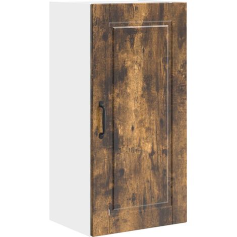 Maison Exclusive - Armadietto a muro PORTO Rovere fumé 40 x 31 x 80 cm