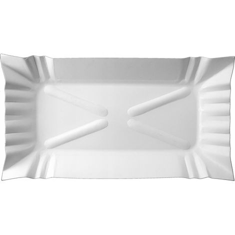 Plateau en papier rectangulaire jetable 14 x 20 cm, 250 unités (1/4)